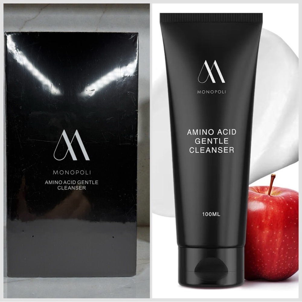 Monopoli Skin‎ Amino Acid Gentle Cleanser 100g Sensitive Skin Apple EXP: 11/27